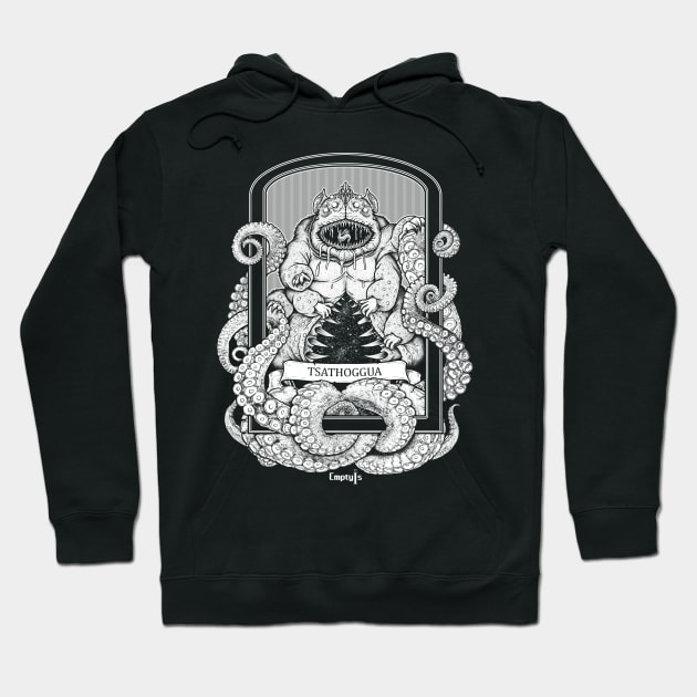 Tsathoggua Lovecraft Hoodie by EmptyIs